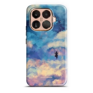 Odolný kryt na mobil Xiaomi 15T Pro - Mobiwear Elite Pro ER09E Dívka na houpačce v oblacích