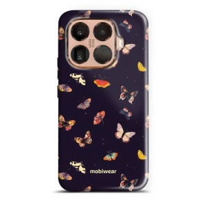 Odolný kryt na mobil Xiaomi 15T Pro - Mobiwear Elite Pro EP78E Barevní motýlci