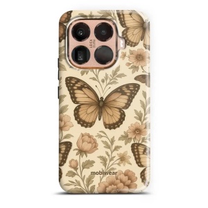 Odolný kryt na mobil Xiaomi 15T Pro - Mobiwear Elite Pro EP92E Motýlové