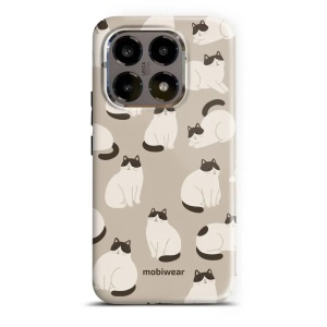 Odolný kryt na mobil Xiaomi 15T - Mobiwear Elite Pro E160E Kočičáci