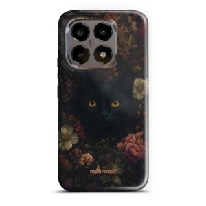 Odolný kryt na mobil Xiaomi 15T - Mobiwear Elite Pro E161E Temná kočka