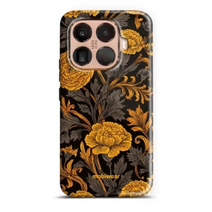 Odolný kryt na mobil Xiaomi 15T Pro - Mobiwear Elite Pro E173E Žlutá kvítka