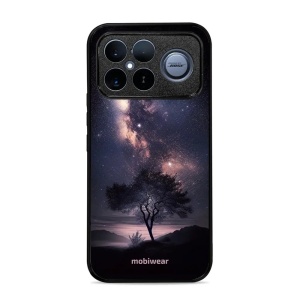 Lesklý kryt na mobil Poco F8 Ultra - Mobiwear Glossy G005G, strom s galaxií