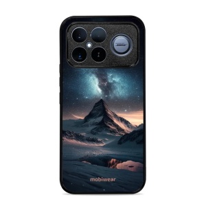 Lesklý kryt na mobil Poco F8 Ultra - Mobiwear Glossy G006G, hora s hvězdnou oblohou