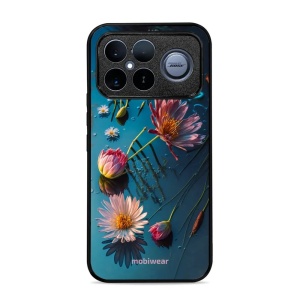 Lesklý kryt na mobil Poco F8 Ultra - Mobiwear Glossy G013G, květy na hladině