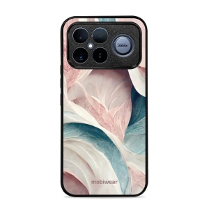 Lesklý kryt na mobil Poco F8 Ultra - Mobiwear Glossy G026G, růžový a zelenkavý mramor
