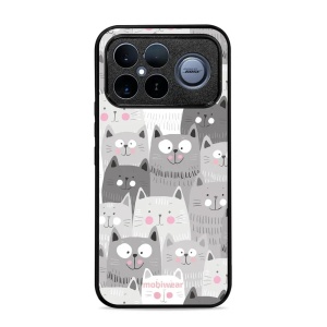 Lesklý kryt na mobil Poco F8 Ultra - Mobiwear Glossy G045G, kočičky