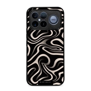 Lesklý kryt na mobil Poco F8 Ultra - Mobiwear Glossy GA63G, vlnky a linky