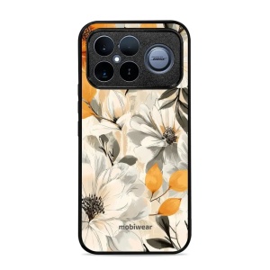 Lesklý kryt na mobil Poco F8 Ultra - Mobiwear Glossy GP75G, podzimní květy
