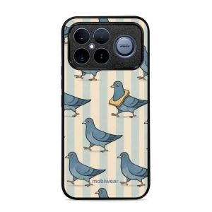 Lesklý kryt na mobil Poco F8 Ultra - Mobiwear Glossy GP91G, holubi