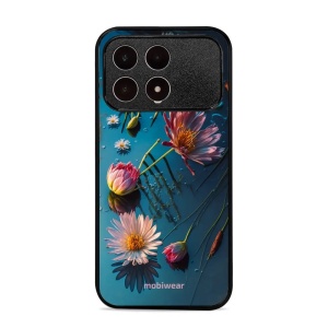 Lesklý kryt na mobil Poco F8 Pro - Mobiwear Glossy G013G, květy na hladině