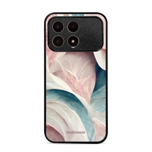Lesklý kryt na mobil Poco F8 Pro - Mobiwear Glossy G026G, růžový a zelenkavý mramor