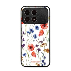 Lesklý kryt na mobil Poco F8 Pro - Mobiwear Glossy G032G, luční kvítí