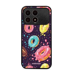 Lesklý kryt na mobil Poco F8 Pro - Mobiwear Glossy G046G, donutky