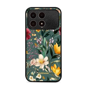 Lesklý kryt na mobil Poco F8 Pro - Mobiwear Glossy GP71G, na zelené louce