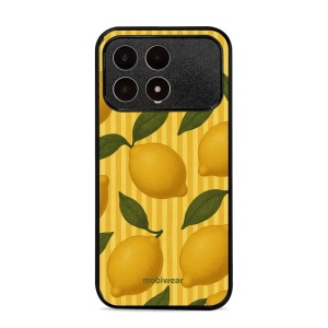 Lesklý kryt na mobil Poco F8 Pro - Mobiwear Glossy GP81G, citrony