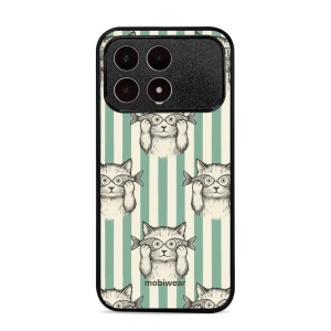 Lesklý kryt na mobil Poco F8 Pro - Mobiwear Glossy GP90G, číča ryby