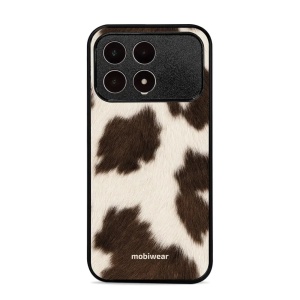 Lesklý kryt na mobil Poco F8 Pro - Mobiwear Glossy G166G, hnědá strakatá