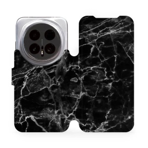 Flip pouzdro Mobiwear na mobil Honor Magic8 Pro - V056P, černý mramor