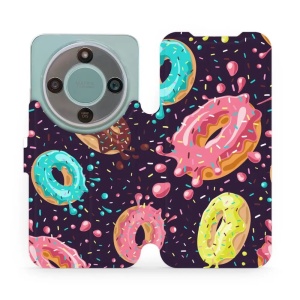Flip pouzdro Mobiwear na mobil Honor Magic8 Lite - VP19S, donutky