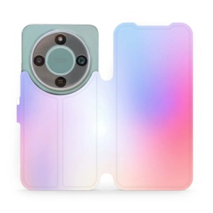 Flip pouzdro Mobiwear na mobil Honor Magic8 Lite - VP65S, nachový odstín