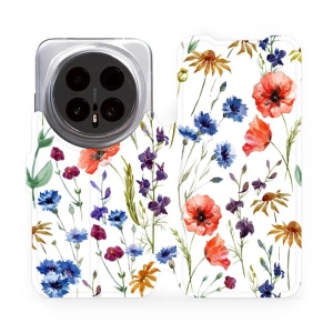 Flip pouzdro Mobiwear na mobil Honor Magic8 Pro - MP04S, luční kvítí