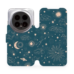 Flip pouzdro Mobiwear na mobil Honor Magic8 Pro - VP14S, magický vesmír
