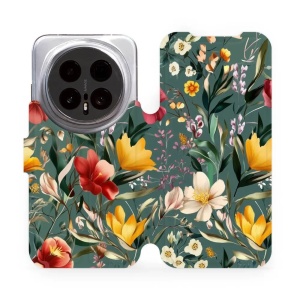 Flip pouzdro Mobiwear na mobil Honor Magic8 Pro - VP71S, na zelené louce