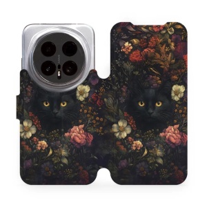 Flip pouzdro Mobiwear na mobil Honor Magic8 Pro - V161S, temné kočky