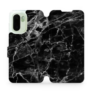 Flip pouzdro Mobiwear na mobil OnePlus 15R - V056P, černý mramor