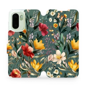 Flip pouzdro Mobiwear na mobil OnePlus 15R - VP71S, na zelené louce