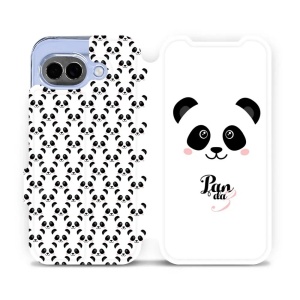 Flip pouzdro Mobiwear na mobil Google Pixel 10a - M030P, panda Amálka