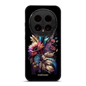 Lesklý kryt na mobil Honor Magic8 Pro - Mobiwear Glossy G011G, kytice s pírkem