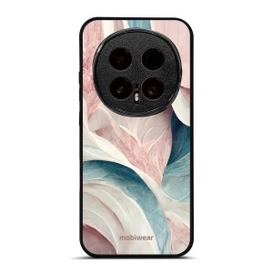 Lesklý kryt na mobil Honor Magic8 Pro - Mobiwear Glossy G026G, růžový a zelenkavý mramor