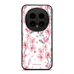 Lesklý kryt na mobil Honor Magic8 Pro - Mobiwear Glossy G033G, růžové květy