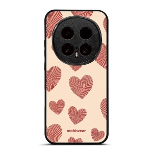 Lesklý kryt na mobil Honor Magic8 Pro - Mobiwear Glossy GP93G, otisk srdce