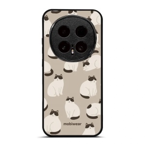 Lesklý kryt na mobil Honor Magic8 Pro - Mobiwear Glossy G160G, kočičáci
