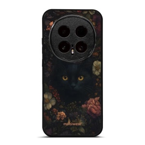 Lesklý kryt na mobil Honor Magic8 Pro - Mobiwear Glossy G161G, temná kočka