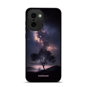 Lesklý kryt na mobil OnePlus 15R - Mobiwear Glossy G005G, strom s galaxií