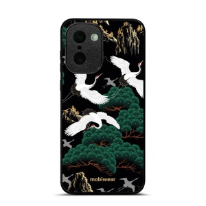 Lesklý kryt na mobil OnePlus 15R - Mobiwear Glossy G042G, jeřábi