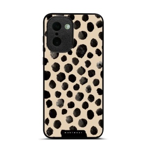 Lesklý kryt na mobil OnePlus 15R - Mobiwear Glossy GA50G, černé puntíky