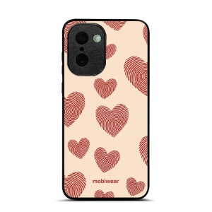 Lesklý kryt na mobil OnePlus 15R - Mobiwear Glossy GP93G, otisk srdce