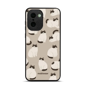 Lesklý kryt na mobil OnePlus 15R - Mobiwear Glossy G160G, kočičáci