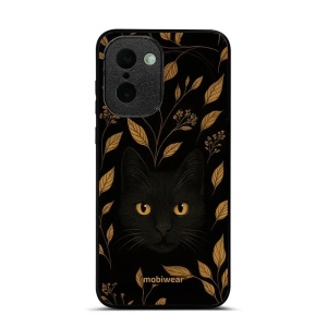 Lesklý kryt na mobil OnePlus 15R - Mobiwear Glossy G164G, černá kočka