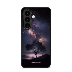Lesklý kryt na mobil Samsung Galaxy S26 - Mobiwear Glossy G005G, strom s galaxií