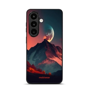 Lesklý kryt na mobil Samsung Galaxy S26 - Mobiwear Glossy G007G, hora s měsícem