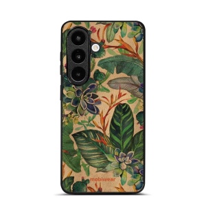 Lesklý kryt na mobil Samsung Galaxy S26 - Mobiwear Glossy G036G, sukulenty