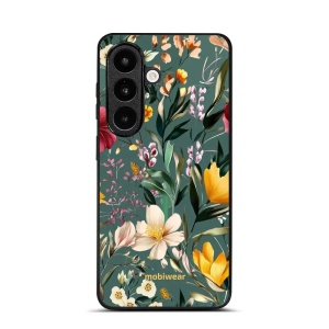 Lesklý kryt na mobil Samsung Galaxy S26 - Mobiwear Glossy GP71G, na zelené louce