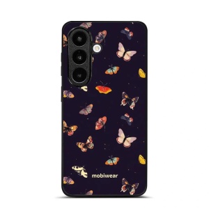 Lesklý kryt na mobil Samsung Galaxy S26 - Mobiwear Glossy GP78G, barevní motýlci