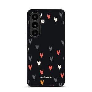 Lesklý kryt na mobil Samsung Galaxy S26 - Mobiwear Glossy GP79G, srdíčka